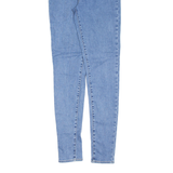 LEVI'S Mile High BIG E Womens Jeans Blue Slim Skinny W28 L30
