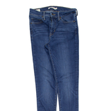 LEVI'S 310 Shaping BIG E Womens Jeans Blue Slim Skinny Stone Wash W28 L30