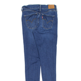 LEVI'S 310 Shaping BIG E Womens Jeans Blue Slim Skinny Stone Wash W28 L30