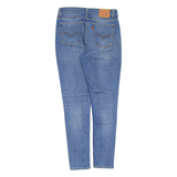 LEVI'S 721 High Rise Distressed Orange Tab Womens Jeans Blue Slim Skinny W29 L30