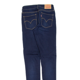 LEVI'S 711 Womens Jeans Blue Slim Skinny Stone Wash W26 L32