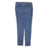 LEVI'S Mid Rise Womens Jeans Blue Slim Skinny Stone Wash W30 L32