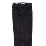 LEVI'S Mile High BIG E Womens Jeans Black Slim Skinny W28 L28