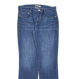 LEVI'S 505 Womens Jeans Blue Regular Straight Stone Wash W31 L33