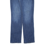 LEVI'S 505 Womens Jeans Blue Regular Straight Stone Wash W31 L33