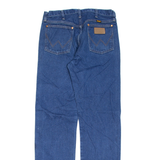 WRANGLER Mens Jeans Blue Regular Straight W32 L34