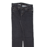 CALVIN KLEIN JEANS Womens Jeans Black Slim Straight W31 L30
