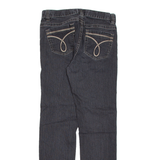 CALVIN KLEIN JEANS Womens Jeans Black Slim Straight W31 L30