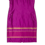 ANTONELLE Womens Pencil Dress Purple 90s Sleeveless Knee Length M