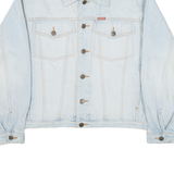 RIFLE Mens Denim Jacket Blue S