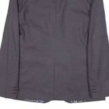 TED BAKER Womens Blazer Jacket Grey UK 14