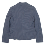 TOMMY HILFIGER Womens Blazer Jacket Blue Striped S