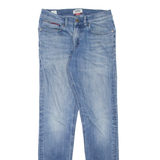 TOMMY HILFIGER Scranton Mens Jeans Blue Slim Straight Stone Wash W29 L32