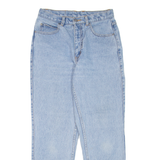 TEDDY'S Womens Jeans Blue Regular Mom W26 L28