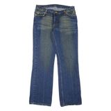 KANGOL Womens Jeans Blue Regular Bootcut Stone Wash W31 L32