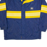 ADIDAS Mens Jacket Blue 90s M