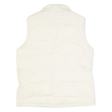 ADIDAS Womens Puffer Gilet Beige UK 14