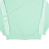 ADIDAS Womens Track Jacket Green UK 10