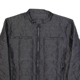 CALVIN KLEIN Mens Puffer Coat Grey 2XL