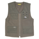 MENCO Utility Mens Fleece Gilet Grey L