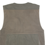 MENCO Utility Mens Fleece Gilet Grey L