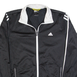 ADIDAS Mens Track Jacket Black M