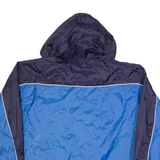 PUMA Mens Rain Jacket Blue Hooded S