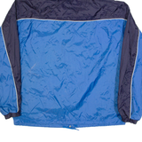 PUMA Mens Rain Jacket Blue Hooded S