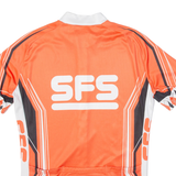 SFS Full Zip Cycling Mens Jersey Orange M