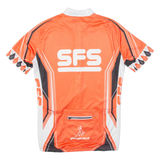SFS Full Zip Cycling Mens Jersey Orange M