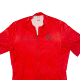 SCOTT Full Zip Cycling Mens Jersey Red 2XL