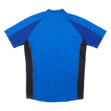 Cycling Mens Jersey Blue 1/4 Zip L