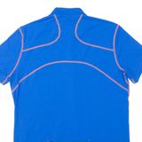 QLOOM Cycling Mens Jersey Blue 1/4 Zip 2XL