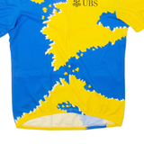 UBS Cycling Mens Jersey Yellow 1/2 Zip 2XL