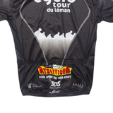 CYCLO TOUR Full Zip Cycling Mens Jersey Black M