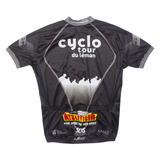 CYCLO TOUR Full Zip Cycling Mens Jersey Black M