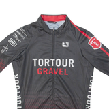 TORTOUR GRAVEL Full Zip Cycling Mens Jersey Grey XS