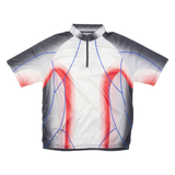 Cycling Mens Jersey Black 1/4 Zip L