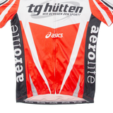 CUORE Full Zip Cycling Mens Jersey Red S