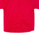 Cycling Mens Jersey Red 1/4 Zip 3XL