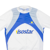 Cycling Mens Jersey White 1/2 Zip L