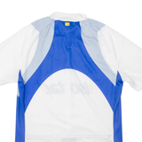 Cycling Mens Jersey White 1/2 Zip L