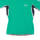 GORE Cycling Womens Jersey Green 1/2 Zip L