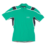 GORE Cycling Womens Jersey Green 1/2 Zip L