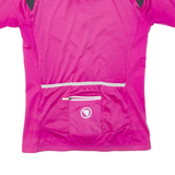 ENDURA Full Zip Cycling Womens Jersey Pink S