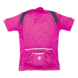 ENDURA Full Zip Cycling Womens Jersey Pink S