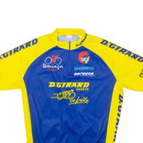 D.GIRARD Cycling Mens Jersey Blue 1/4 Zip L