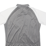 CRANE Full Zip Cycling Mens Jersey Grey M