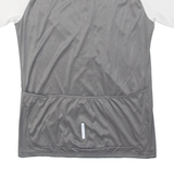 CRANE Full Zip Cycling Mens Jersey Grey M