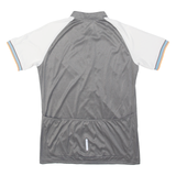 CRANE Full Zip Cycling Mens Jersey Grey M